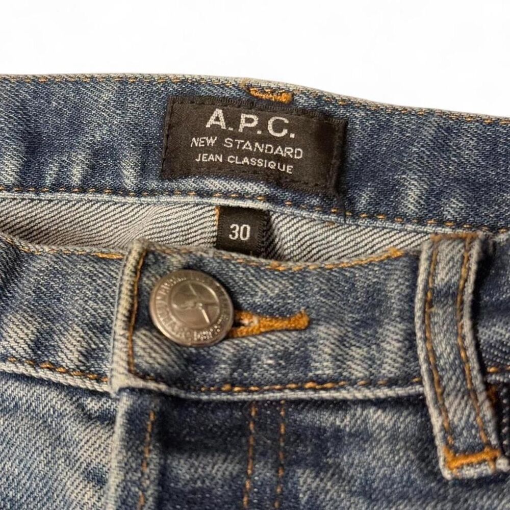 A.P.C. New Standard Jean Classique Straight Leg Denim - Size 30 (Fits 30-31x33)
